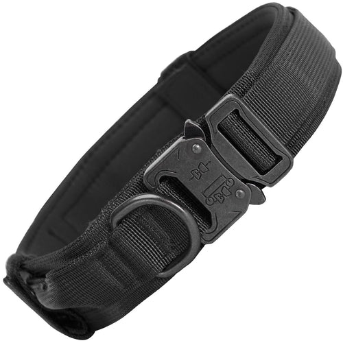 Tactical Metal Buckle Dog Collar Medium